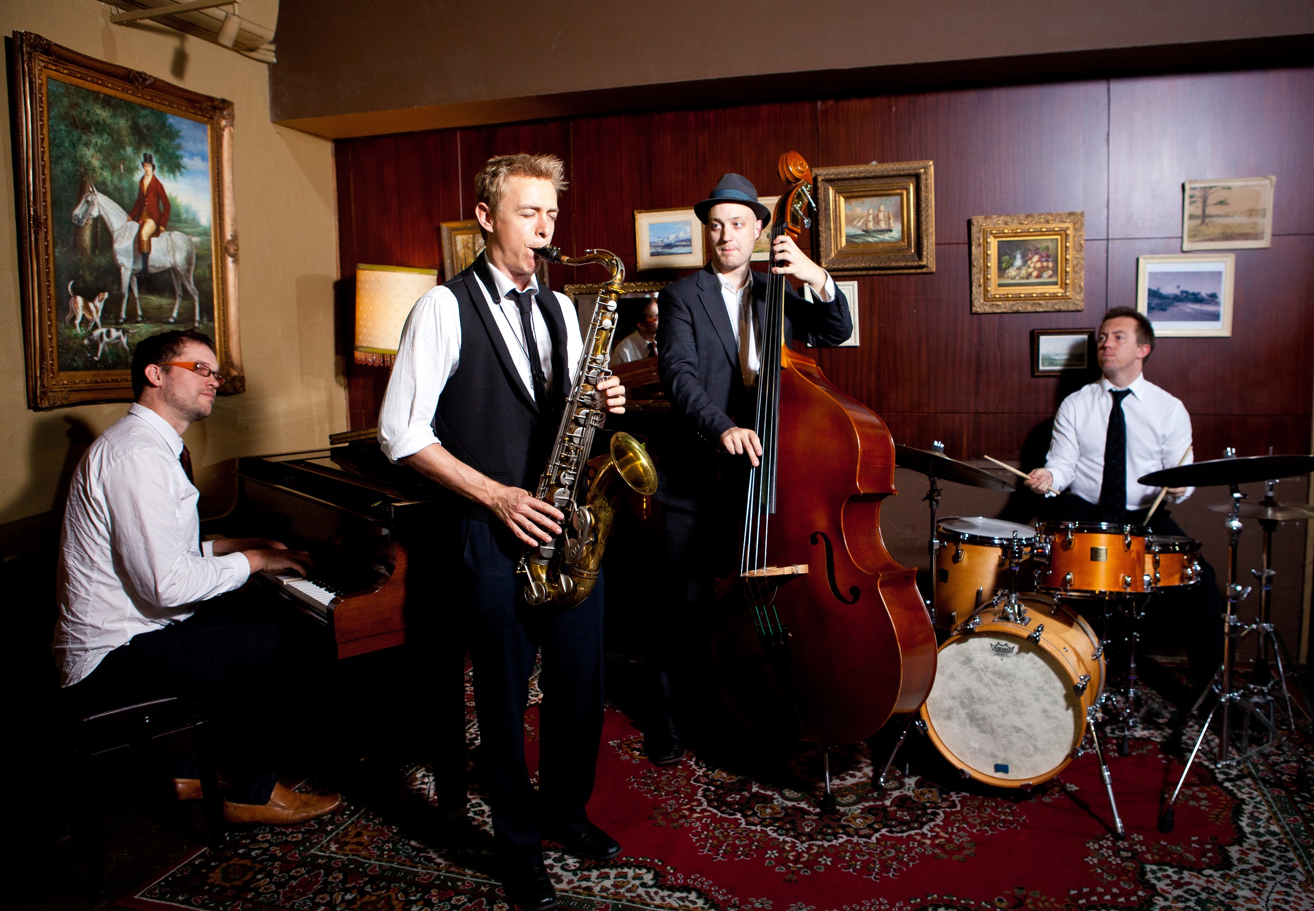 Instrumental Quartet Sydney Jazz Collective Band Small
